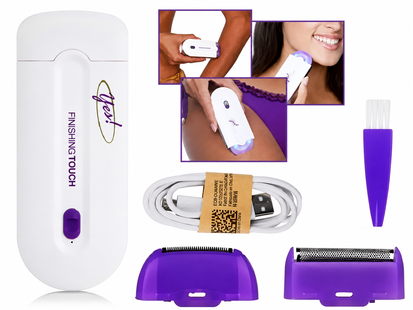 Depiladora Inalámbrica Rasuradora USB!!! La Quiero