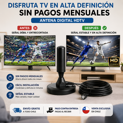 Antena TV Digita en HDl!!!📺⚽⚽⚽