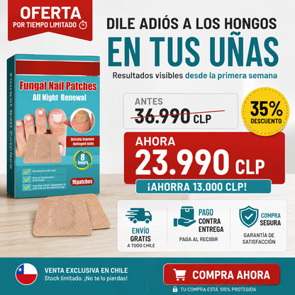 Parches Para Uñas Antihongos!!! Promo 16Unidades!!!