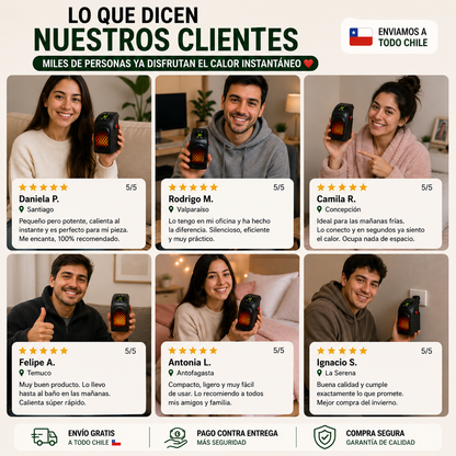 Calefactor Portátil de Pared!!! Lo Quiero