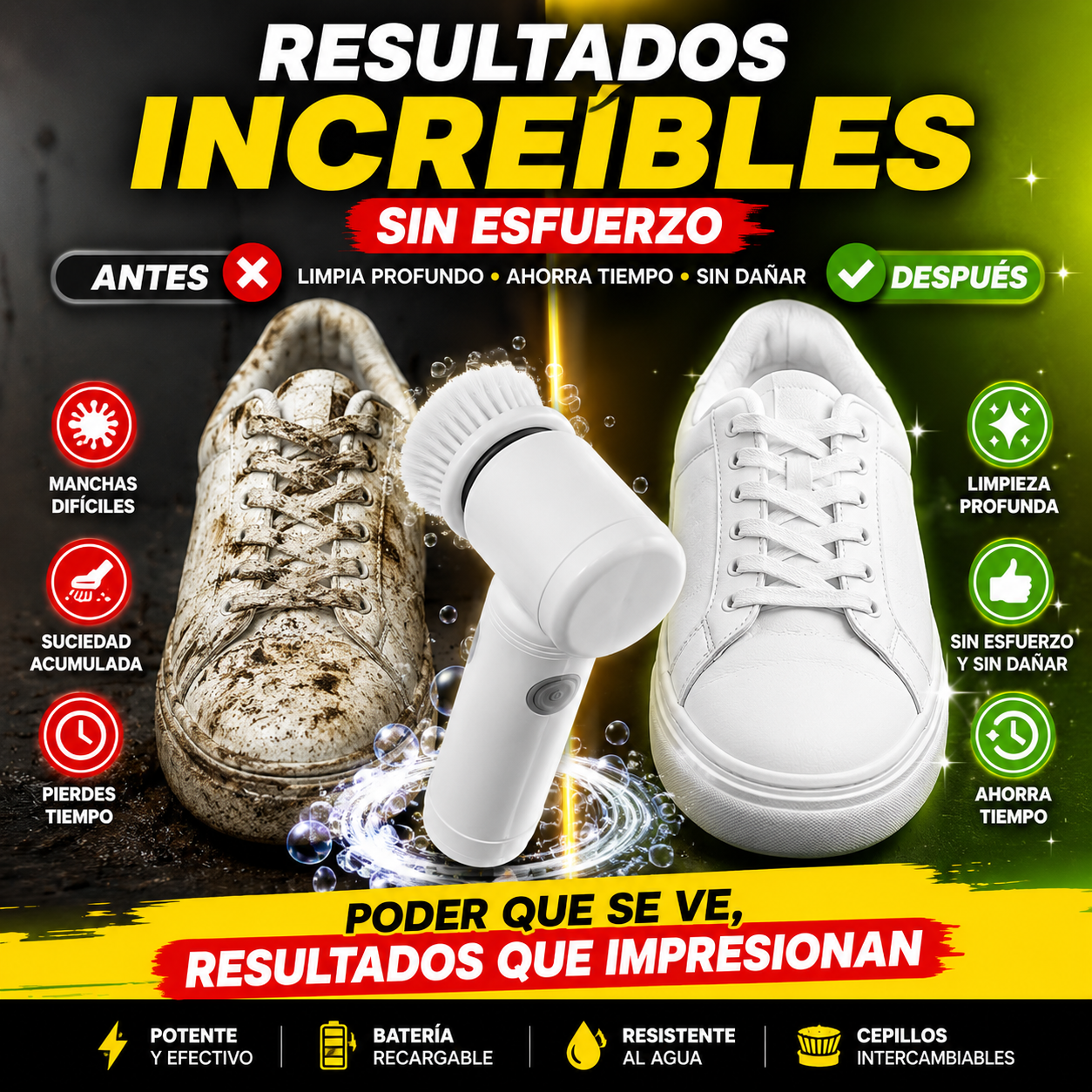 Cepillo Electrico Magic Brush!!! Producto Viral!!!