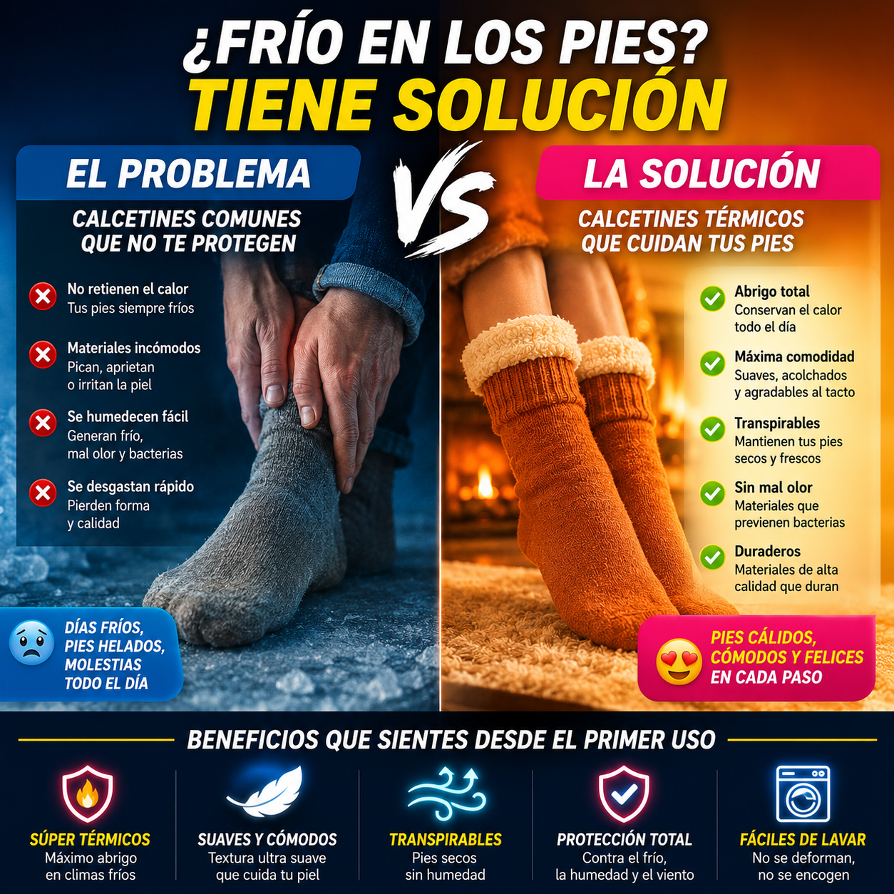 Promo Pack 12 Calcetines Térmicos!!!