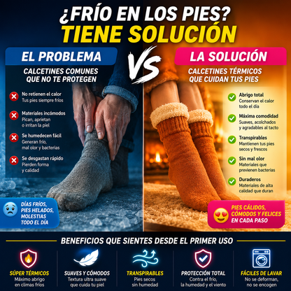 Promo Pack 12 Calcetines Térmicos!!!