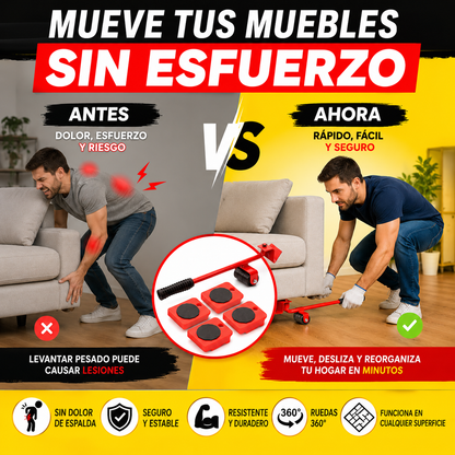 Movedor de Objetos Pesados 360°!!! Viral en TikTok/ Instagram