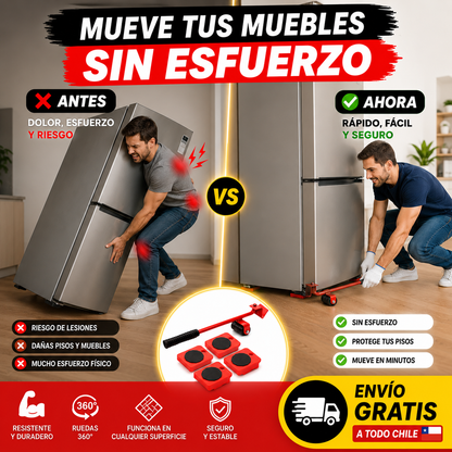 Movedor de Objetos Pesados 360°!!! Viral en TikTok/ Instagram