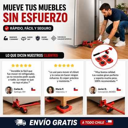 Movedor de Objetos Pesados 360°!!! Viral en TikTok/ Instagram