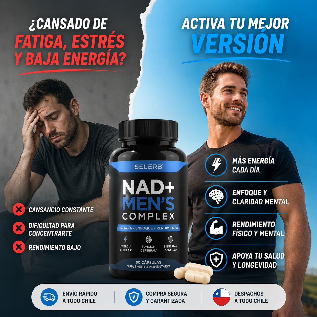 SELERB NAD MEN´S COMPLEX!!!! Vitalidad TOTAL