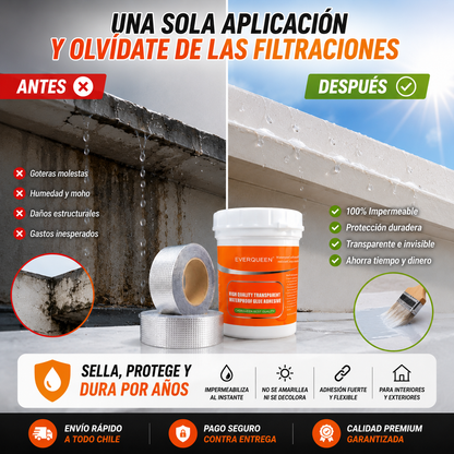 KIT Sellador!!! +2 Cintas IMPERMEABILIZANTES!!! 300Gr