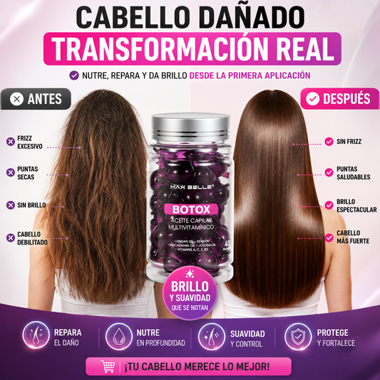 Aceite Capilar Multivitamínico Botox!!!