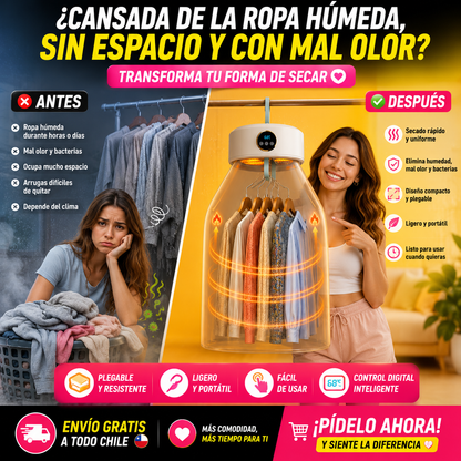 Secador de Ropa Portátil!!! Viral en TikTok/ Instagram