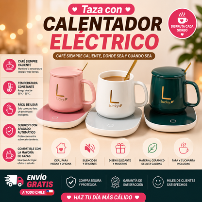 Taza con Calentador Eléctrico!!!