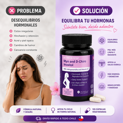 INOSITOL Premium 120 Cápsulas!!!
