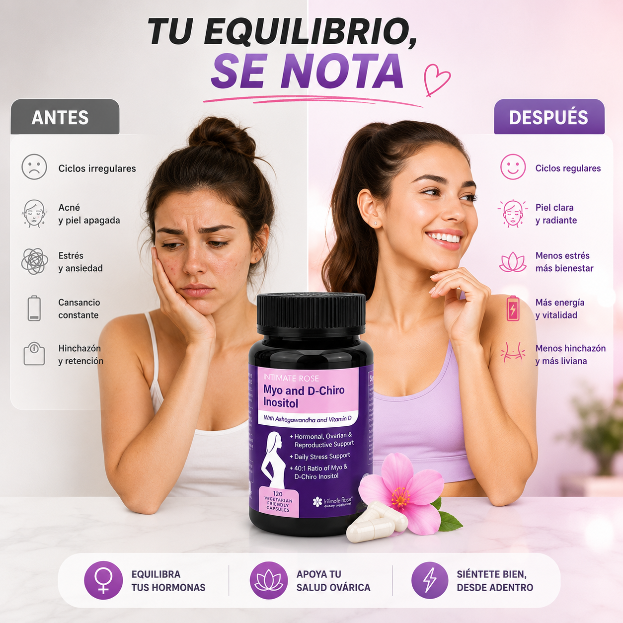 INOSITOL Premium 120 Cápsulas!!!