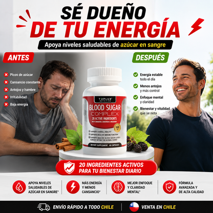 BLOOD SUGAR COMPLEX!!! Controla TÚ AZÚCAR