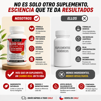 BLOOD SUGAR COMPLEX!!! Controla TÚ AZÚCAR