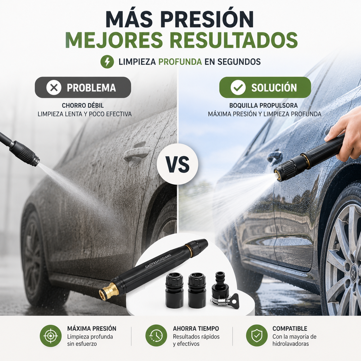 Boquilla de Alta Presión para Lavado a Presión!!!!💦💦💦