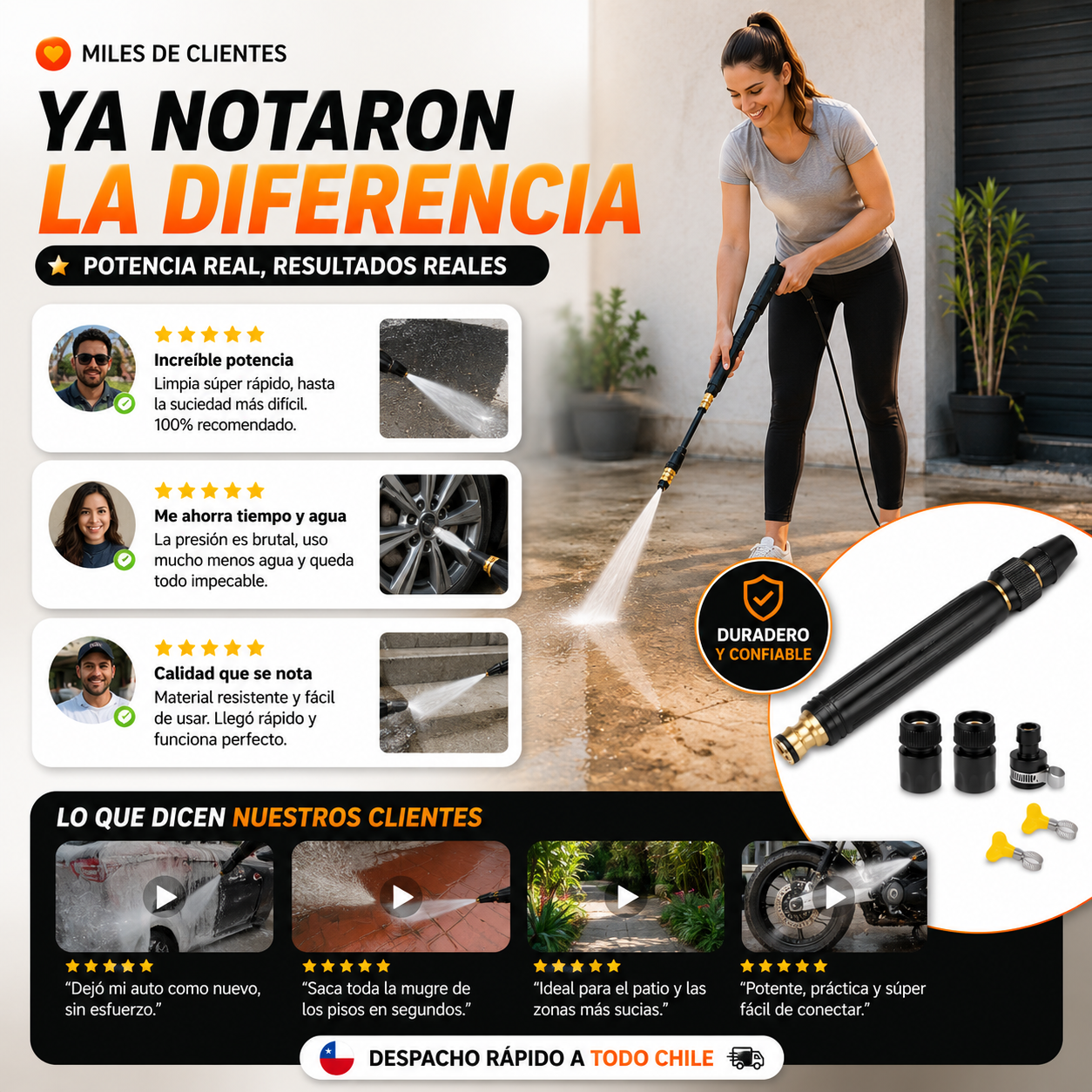 Boquilla de Alta Presión para Lavado a Presión!!!!💦💦💦