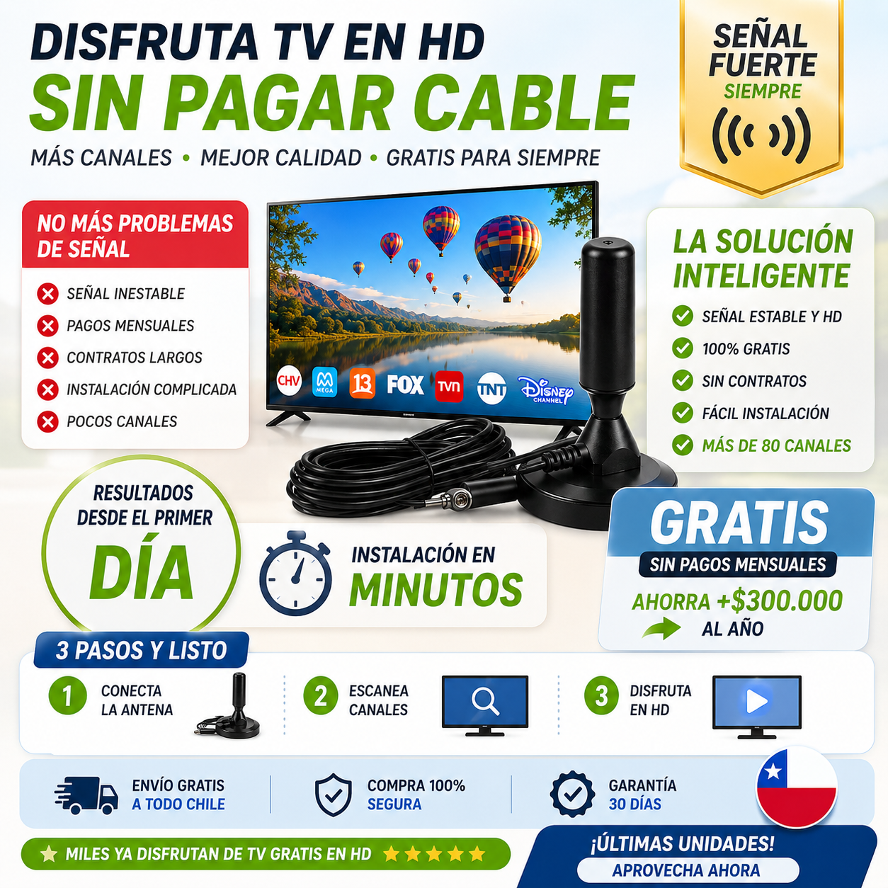 Antena TV Digita en HDl!!!📺⚽⚽⚽