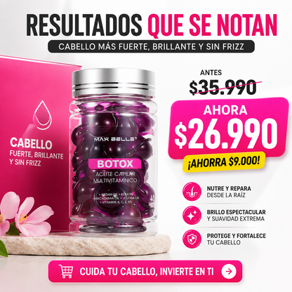 Aceite Capilar Multivitamínico Botox!!!