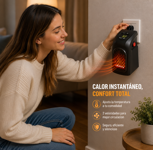 Calefactor Portátil de Pared!!! Lo Quiero