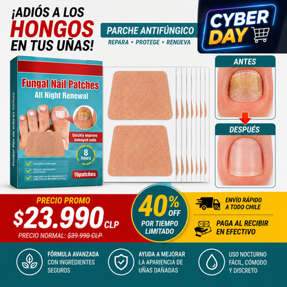 Parches Para Uñas Antihongos!!! Promo 16Unidades!!!! Virales